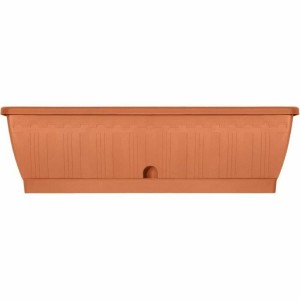 Self-watering planter Garden ID Terracotta 60 cm