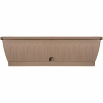 Jardinière auto-arrosante Garden ID Taupe 60 cm