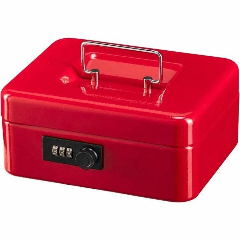 Safe-deposit box Burg-Wachter Money Code 5020 Red Steel Combination