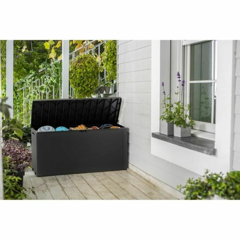 Outdoor Chest Keter Emily Dark grey Resin Plastic (118 x 45 x 58 cm)