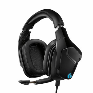 Gaming Headset mit Mikrofon Logitech 981-000744 Blau Schwarz Bunt Schwarz/Blau