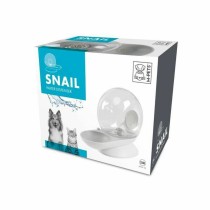 Fontaine à boire MPETS Snail Blanc 2,8 L