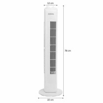 Freistehender Ventilator Oceanic Weiß 45 W 40 W