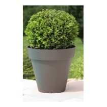 Plant pot Riviera 414076 Circular Grey Plastic