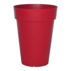 Plant pot Riviera 415356 Red Plastic Circular Ø 40 x 53 cm