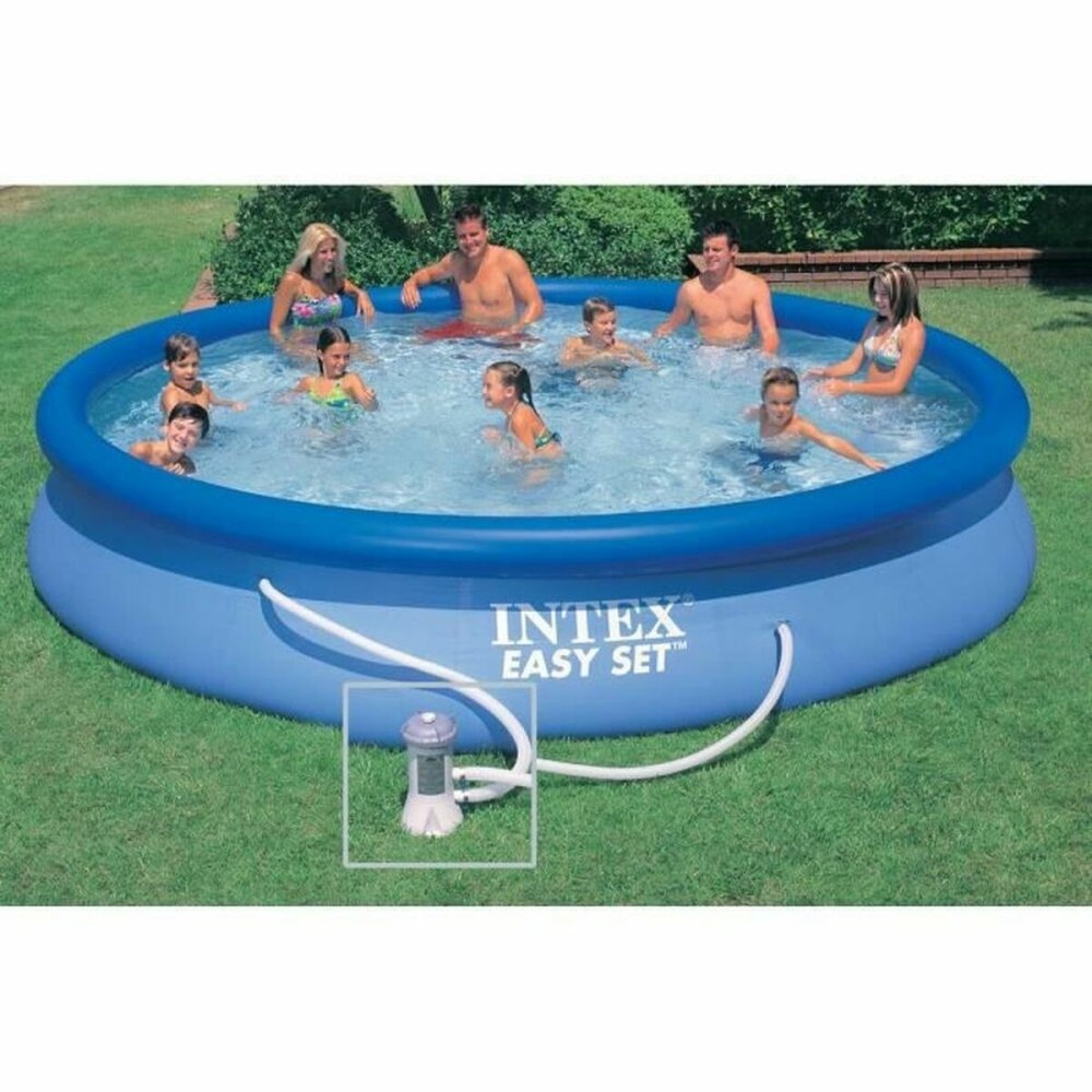 Piscine gonflable Intex 28158NP Bleu 457 x 84 cm