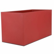 Blumentopf Riviera 80 x 40 cm Rot Kunststoff karriert