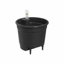 Pot Elho Noir polypropylène Rond Moderne Ø 21 cm 21 cm