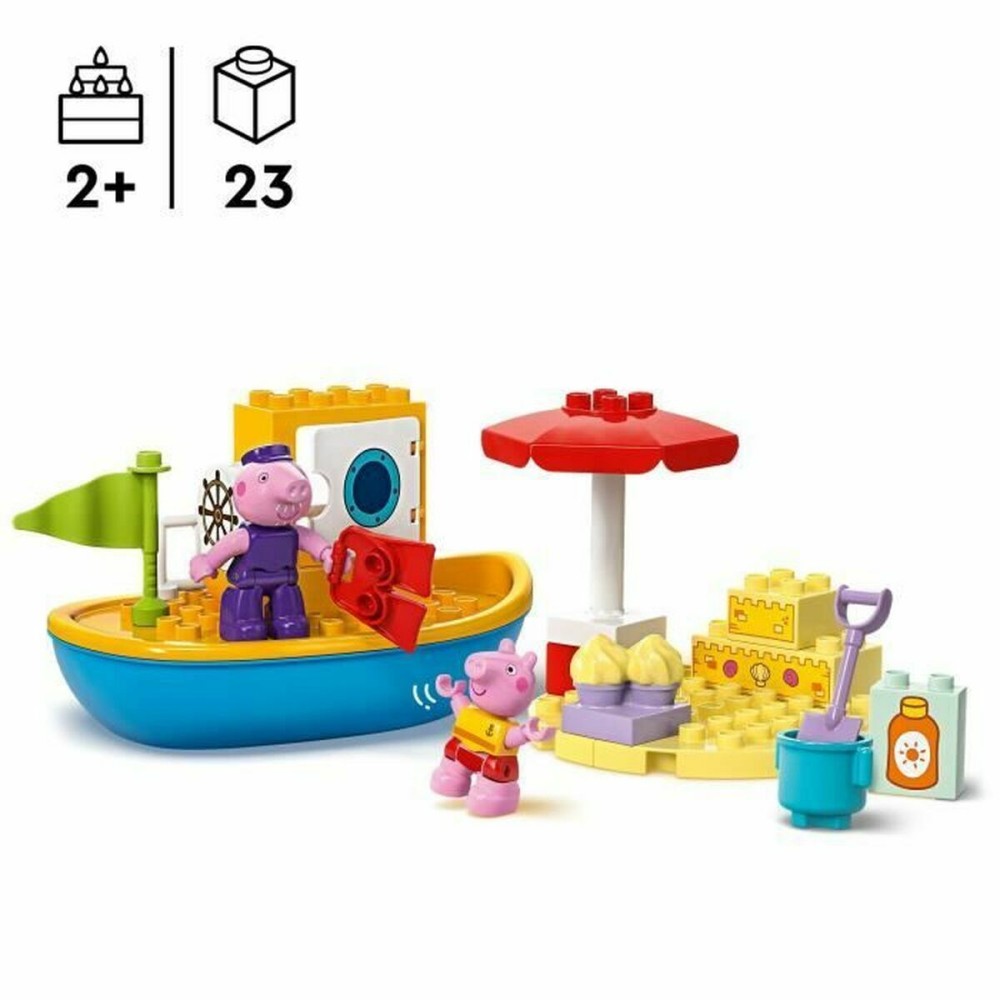 Set de construction Lego Peppa Pig's Boat Trip Multicouleur