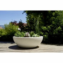 Plant pot EDA Ø 59 cm White Plastic Circular