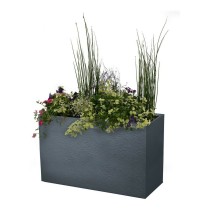 Blumentopf EDA 13735 G.ANT SX1 Anthrazit Dunkelgrau Kunststoff 99,5 x 39,5 x 60 cm