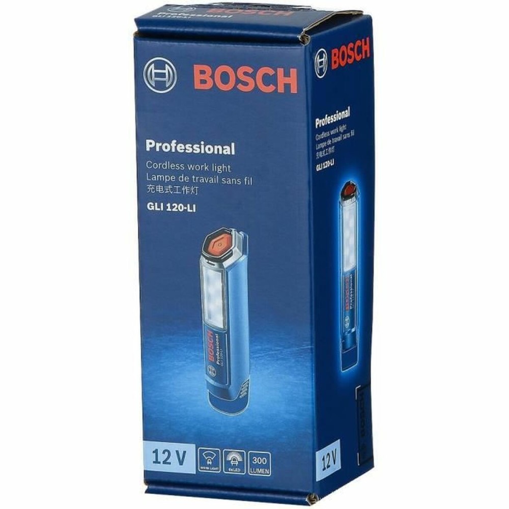 Lampe Torche LED BOSCH GLI 12V-300 solo Batterie 300 Lm