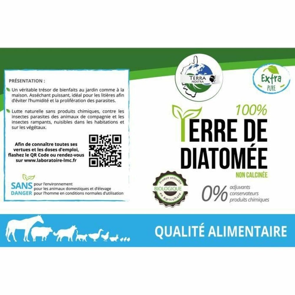 Organic fertiliser TERRA NOSTRA Diatomée Farm 300 g