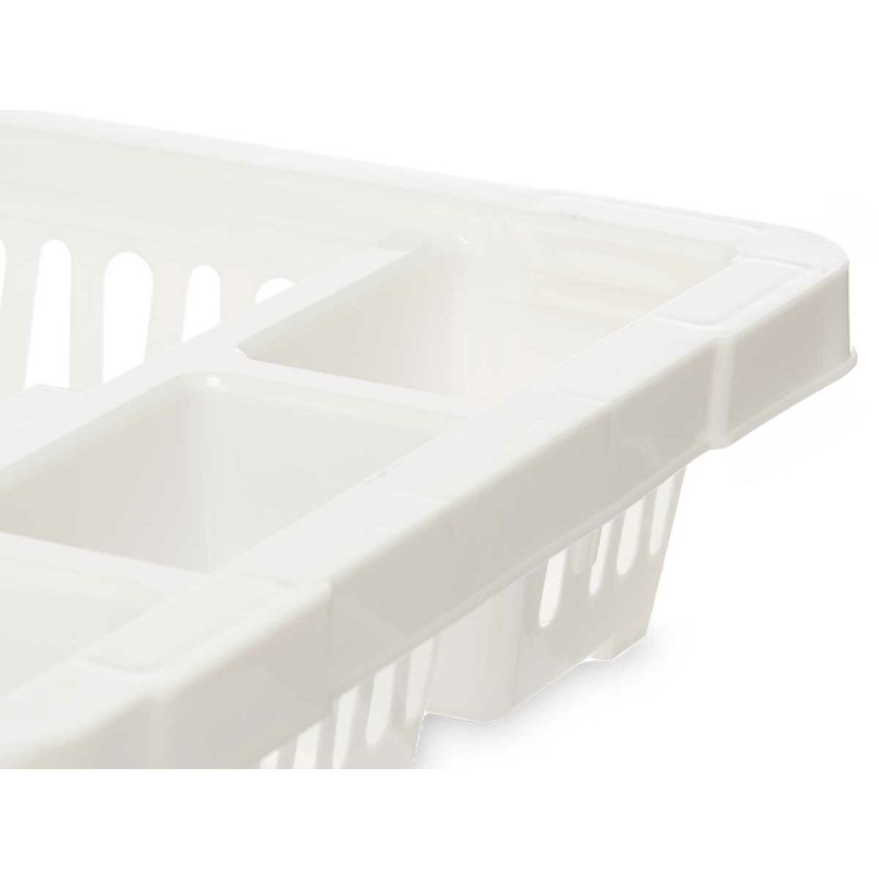 Égouttoir pour Évier Kinvara 2601407-2 Blanc Plastique 42,5 x 7 x 29,5 cm (24 Unités)