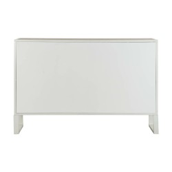 Buffet DKD Home Decor Sapin Métal Blanc 120 x 35 x 80 cm