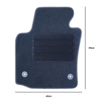 Car Floor Mat OCC Motorsport OCCST0015BL Blue