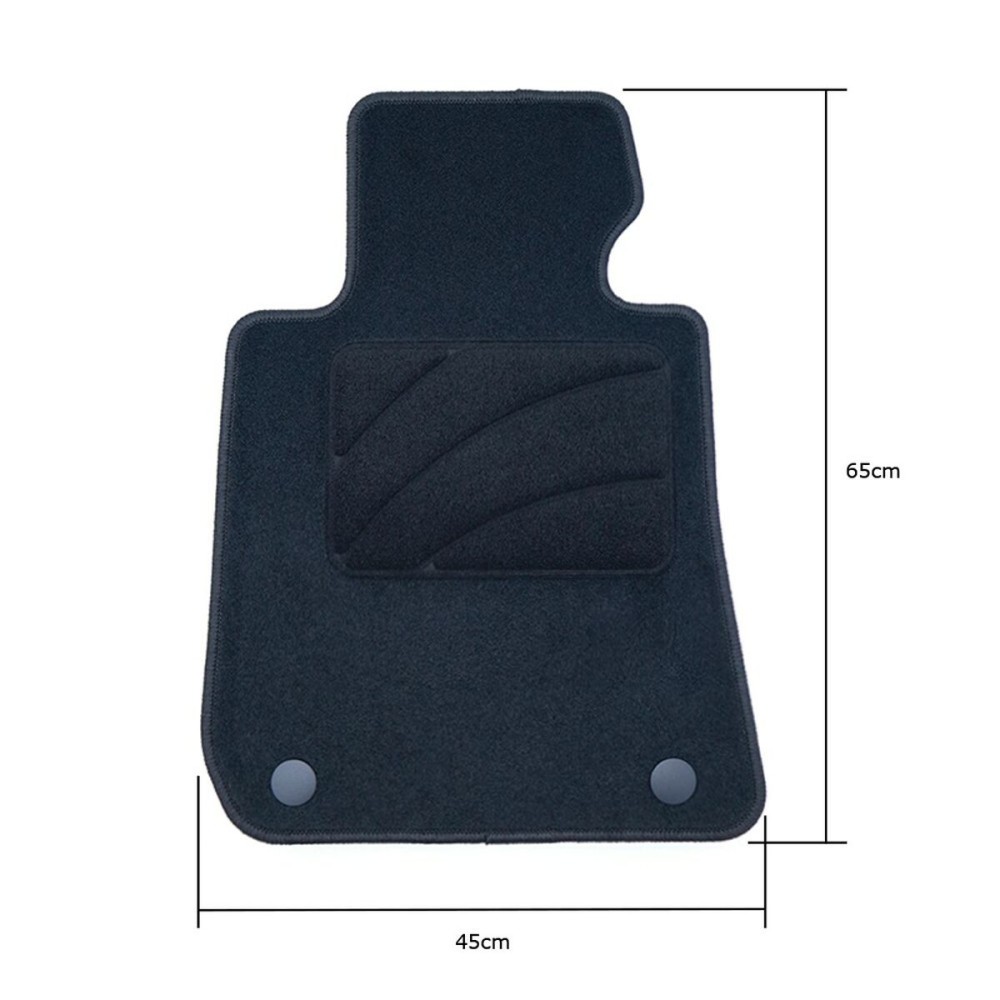 Car Floor Mat OCC Motorsport OCCBW0026GD Dark grey Grey