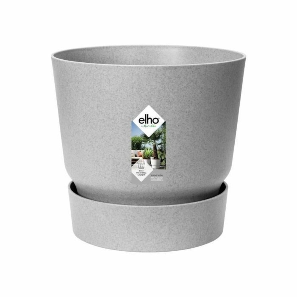 Pot Elho Gris Plastique Rond Moderne Ø 47 cm