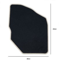 Car Floor Mat OCC Motorsport OCCHN0022GD Dark grey Grey