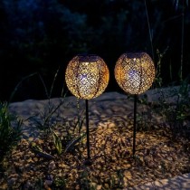 Solarlampe Lumisky Agadir Bronze (2 Stück)