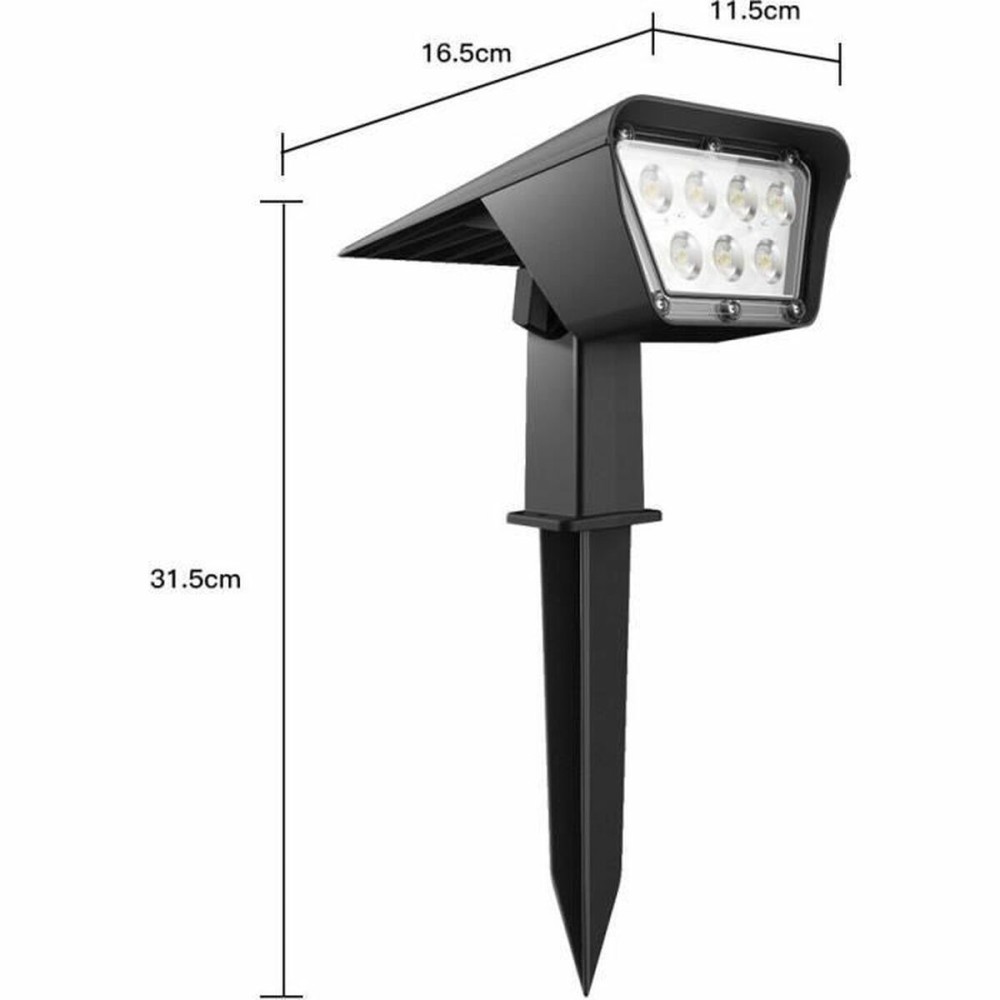 Solar lamp Lumisky Curtis Grey (2 Units)