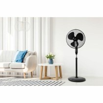 Freestanding Fan Oceanic 683568 Black 45 W