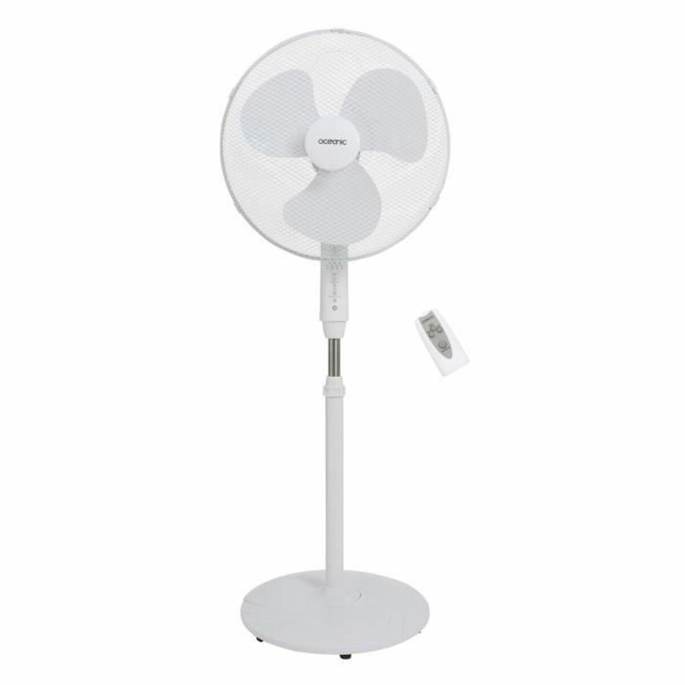 Freistehender Ventilator Oceanic 684161 Weiß 45 W