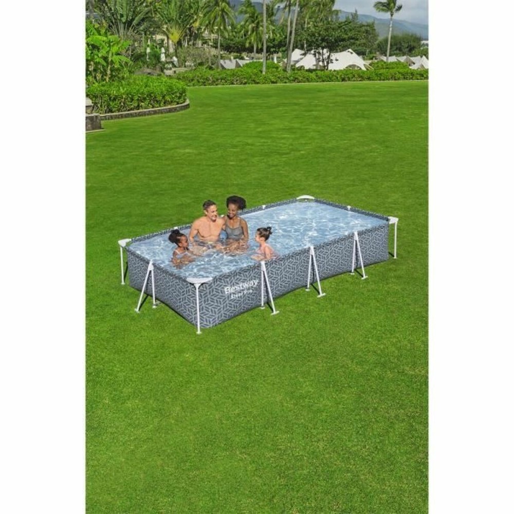 Inflatable pool Bestway Steel Pro Grey