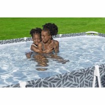 Inflatable pool Bestway Steel Pro Blue Grey