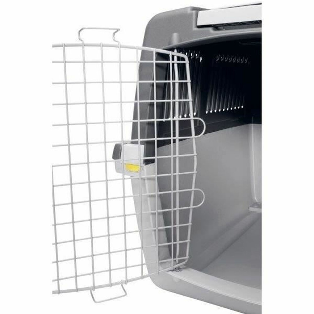 Cage de Transport Kerbl GULLIVER MEGA Noir/Blanc Noir/Gris Plastique