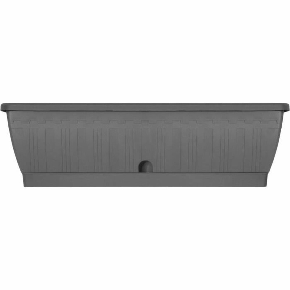 Jardinière auto-arrosante Garden ID Anthracite 60 cm