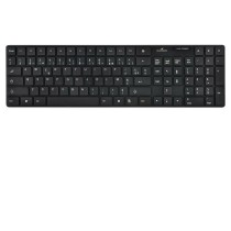 Tastatur mit Maus Bluestork BLU3760162063431 AZERTY Schwarz