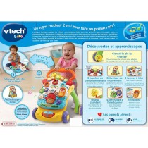 Tricycle Vtech Super Trotteur Parlant 2 En 1 Orange (FR) Multicouleur