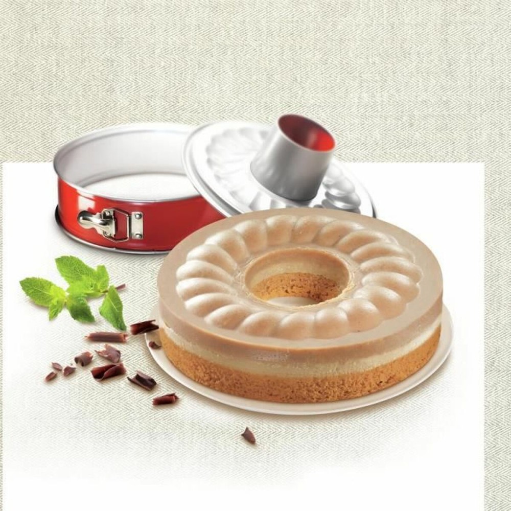 Springform Pan Tefal Red Metal Steel Ø 25 cm