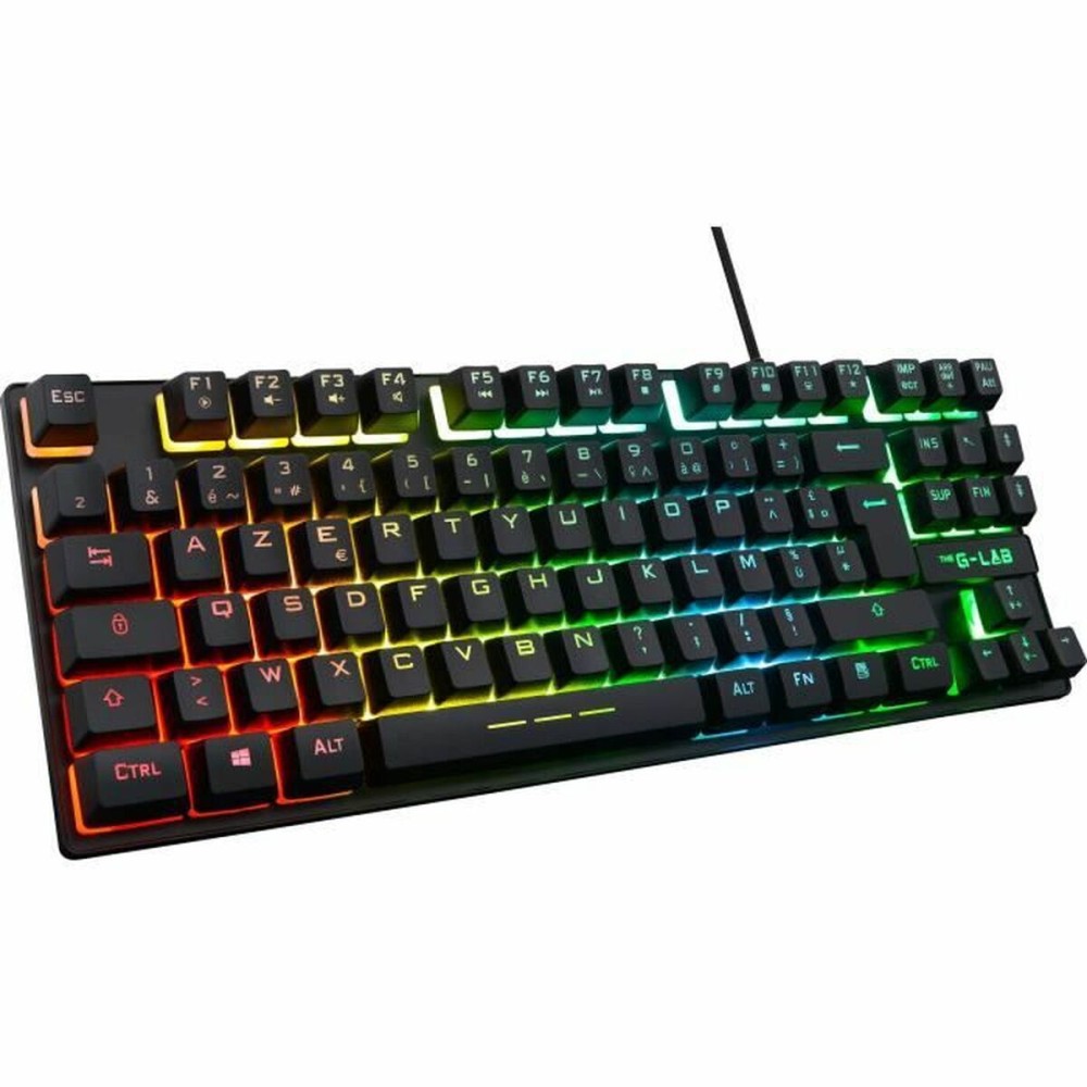 Clavier pour jeu The G-Lab Caesium Français AZERTY