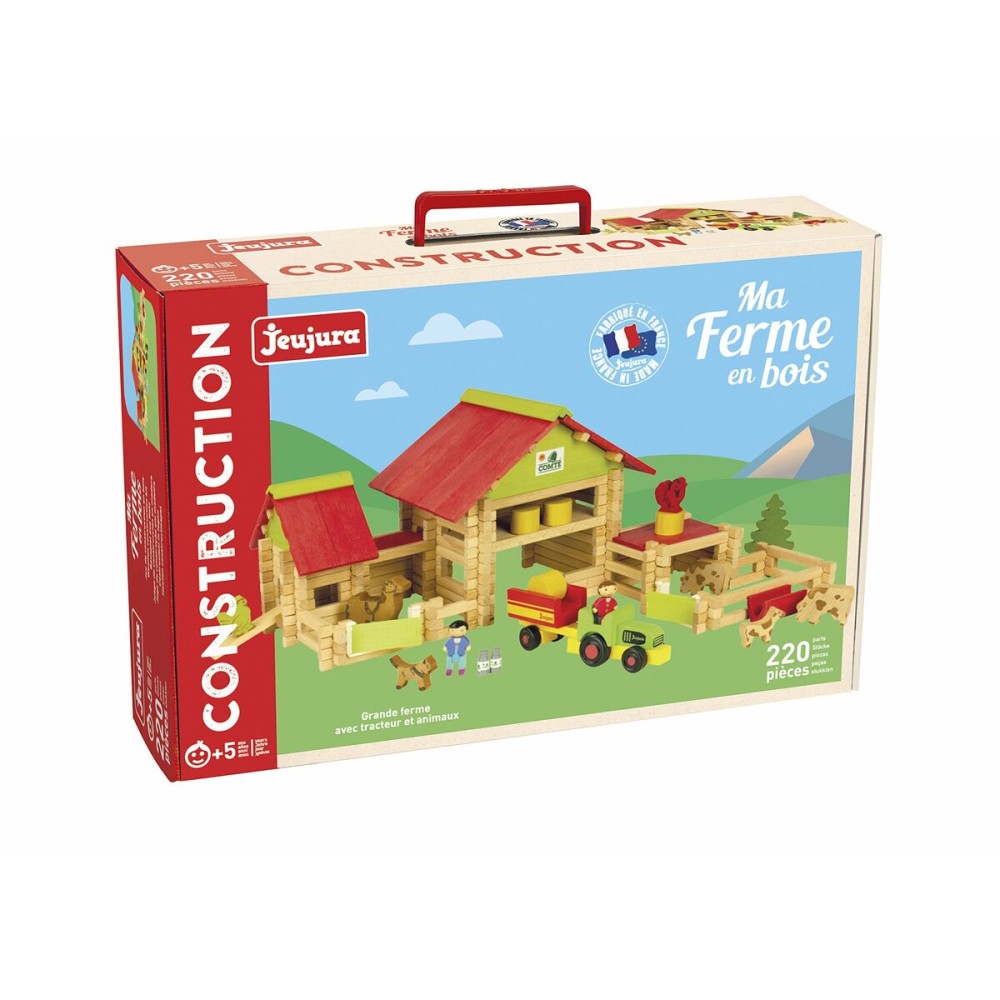 Playset Jeujura Large farm 220 Stücke