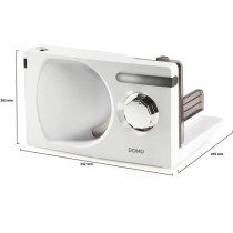 Trancheuse de viande DOMO DO523S 120 W Blanc