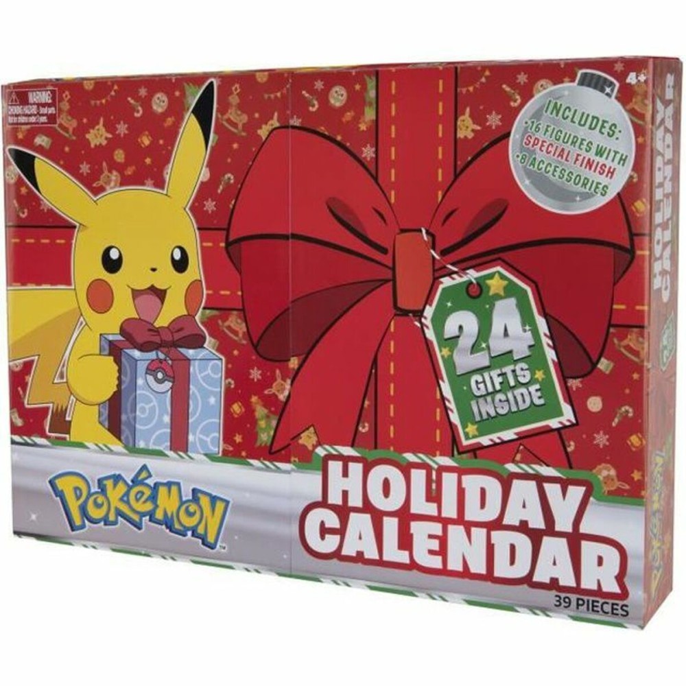 Calendrier de l’Avent Bandai Pokémon 39 Pièces