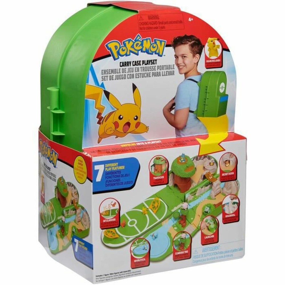 Playset Bandai Pokemon Sac à dos 8 cm