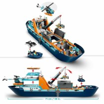 Set de construction Lego 60368 The Arctic Exploration Ship Multicouleur 815 Pièces