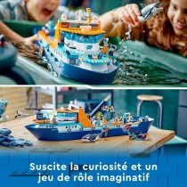 Set de construction Lego 60368 The Arctic Exploration Ship Multicouleur 815 Pièces