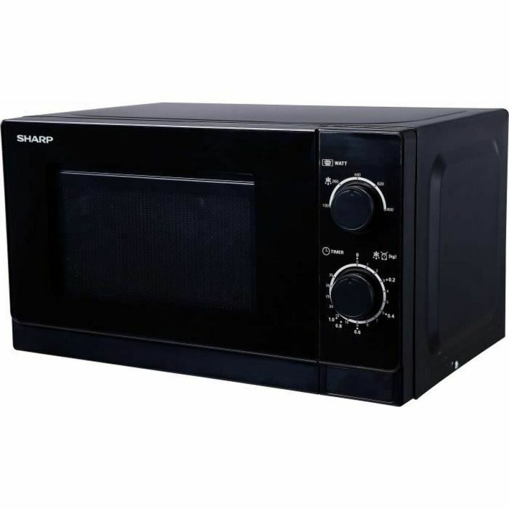 Microwave Sharp R200BKW Black 800 W 20 L