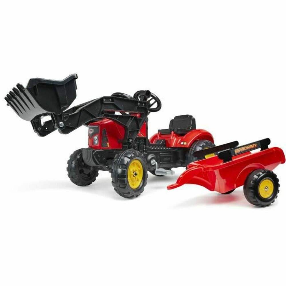 Traktor mit Pedalen Falk Lander Z160X Rot