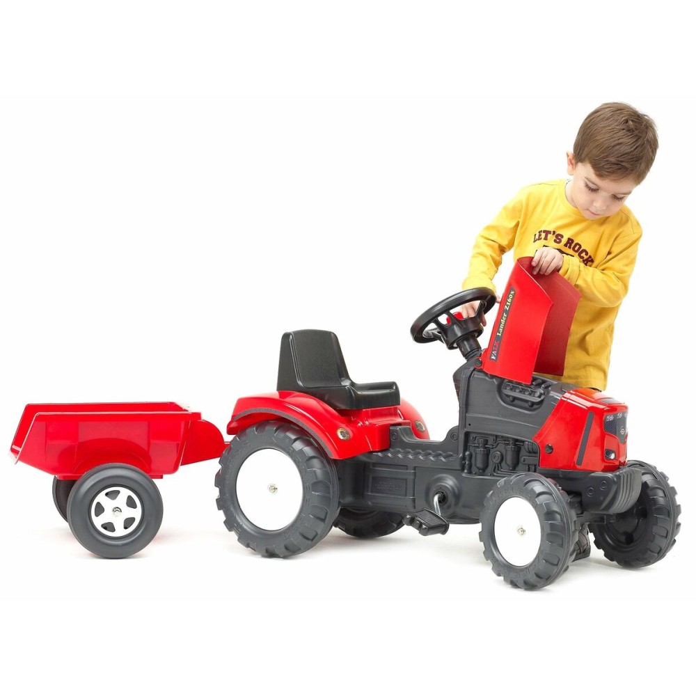 Tracteur à pédale Falk Lander Z160X Rouge