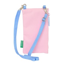 Porte-monnaie Benetton Pink Sac pour téléphone portable Rose