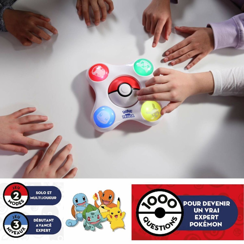 Jeu de questions-réponses Pokémon Bandai Trainer Quiz Électronique Interactif (Français)