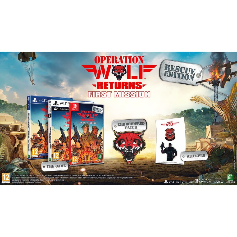 Video game for Switch Microids Operation Wolf Returns: First Mission - Rescue Edition