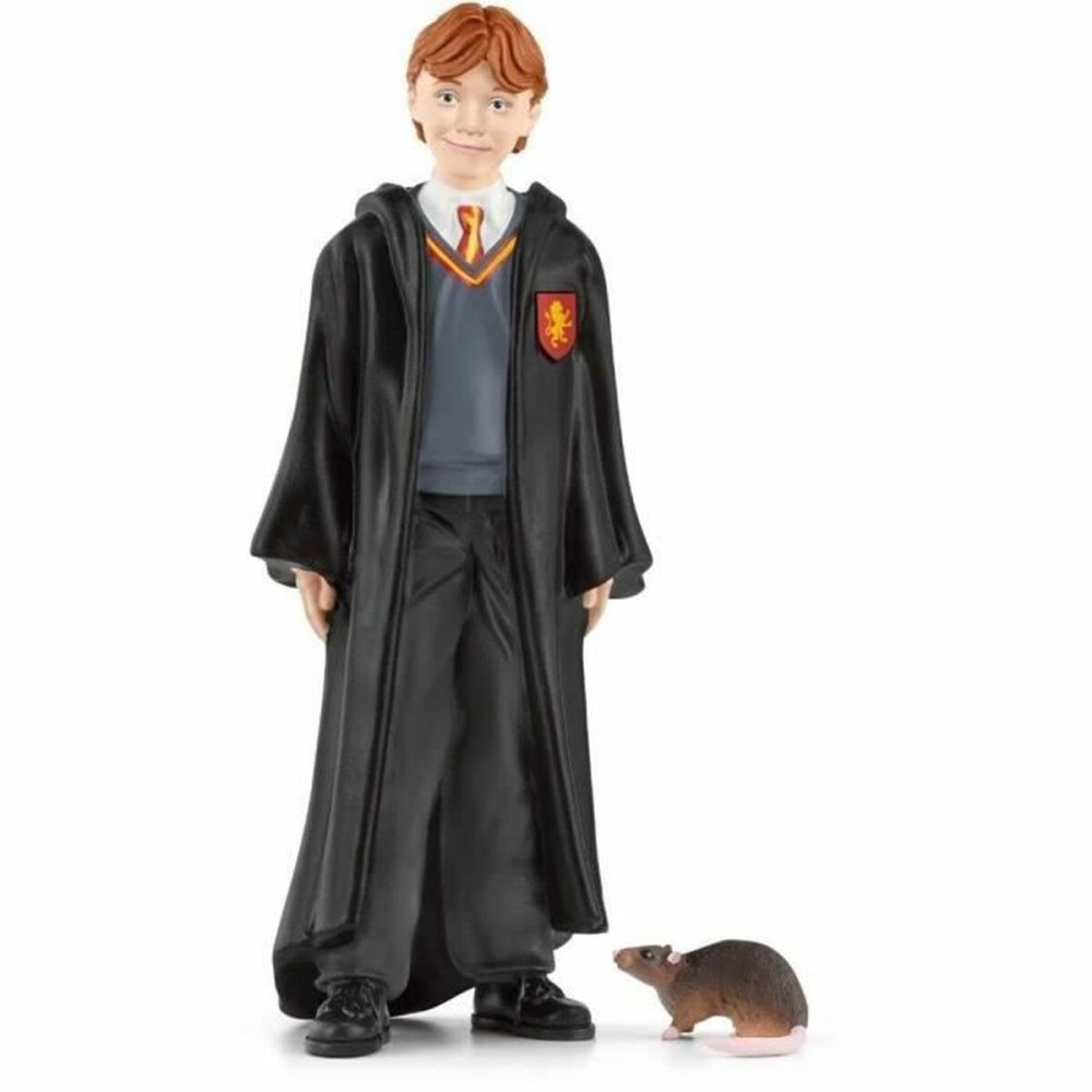 Action Figure Schleich Ron Weasley & Scabbers Modern