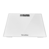 Digital Bathroom Scales Terraillon Tsquare White Glass