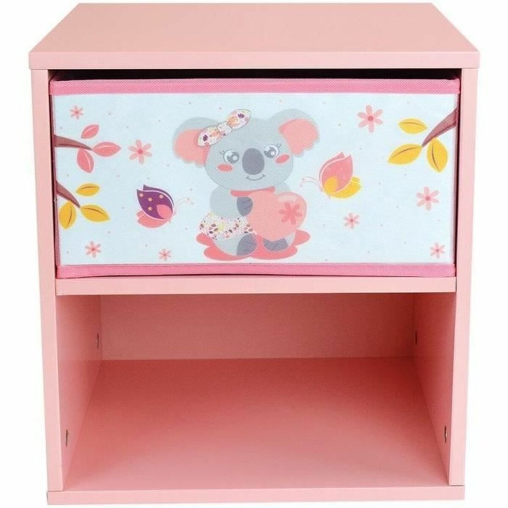 Nightstand Fun House CALLY MIMI KOALA Pink 36 x 33 x 30 cm